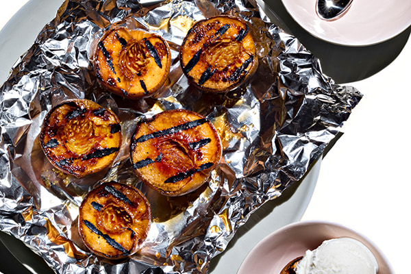 Grilled Peaches