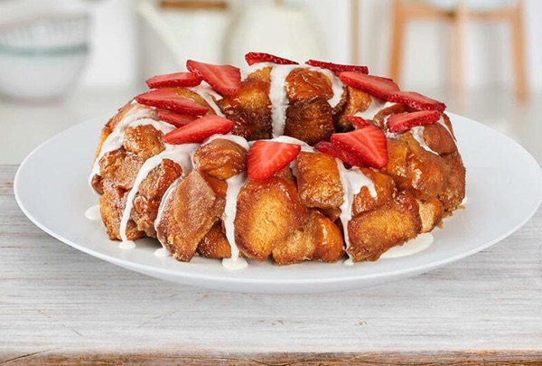 Strawberry Monkey Bread