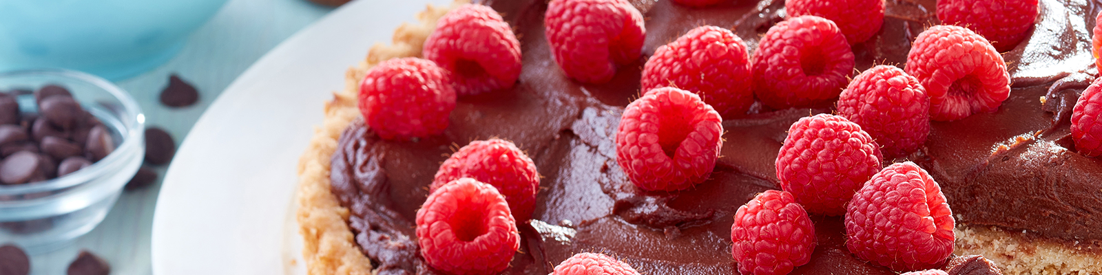 Raspberry Chocolate Cream Tart