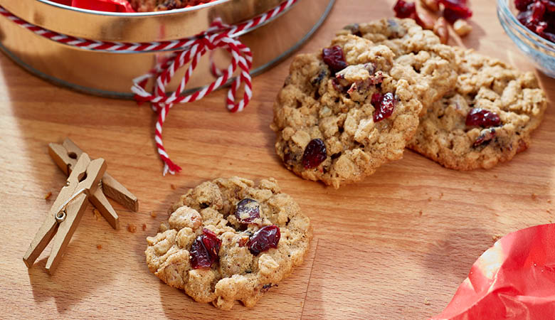 Cranberry Oat Cookies 