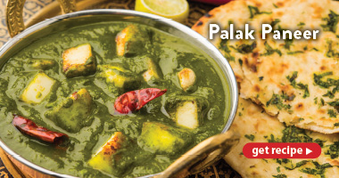 Palak Paneer - get recipe