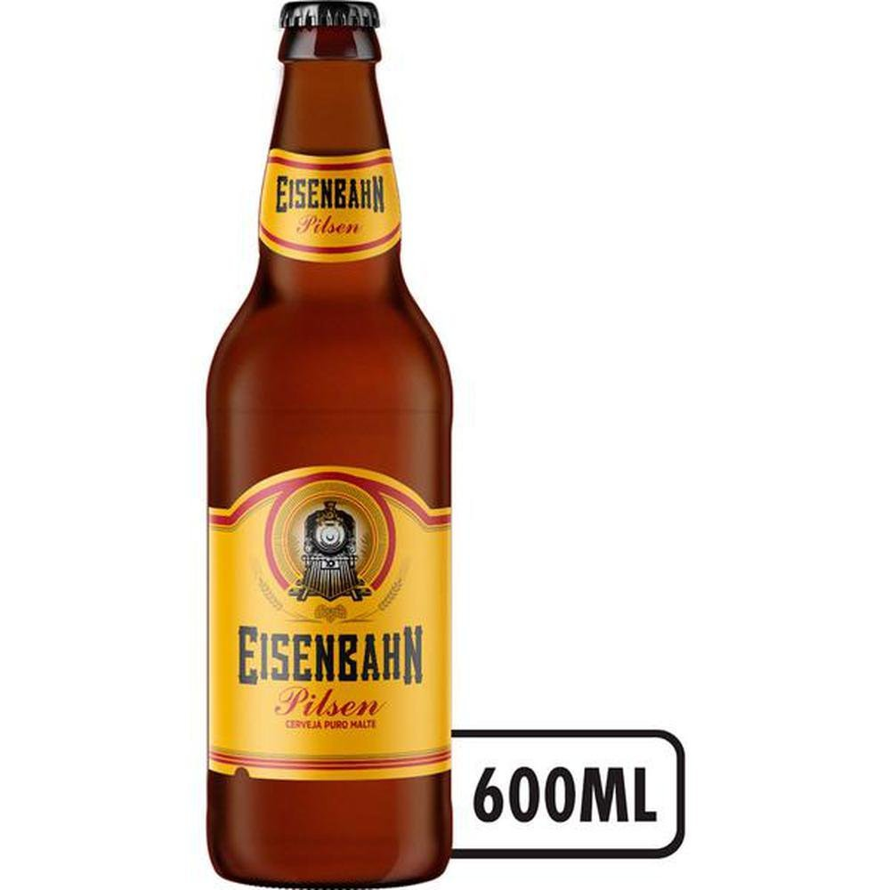 Eisenbhan Pilsen ( Garrafa Grande 600ml  )