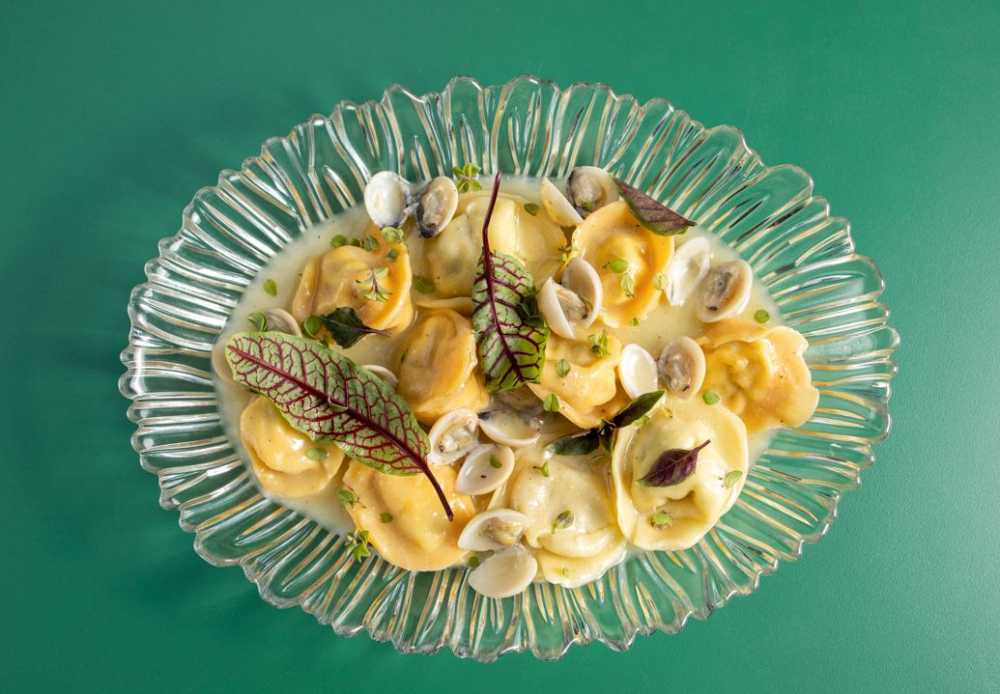 Tortellini di Vongole e Ricotta