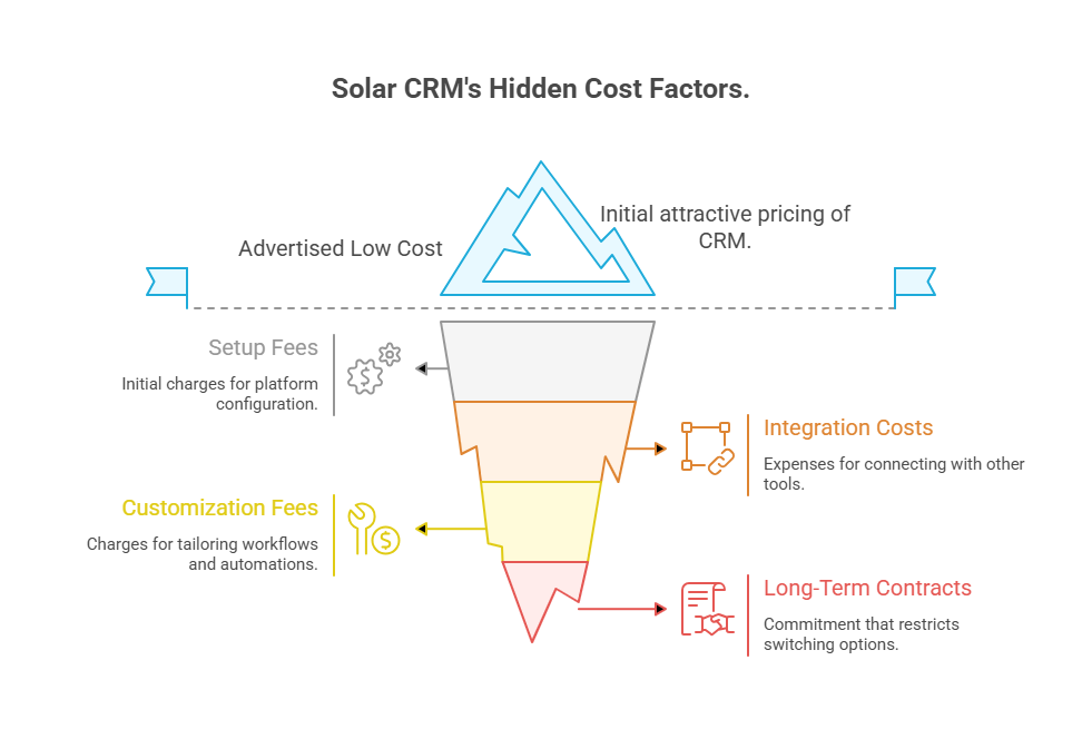 image showing solar crm's hidden costs