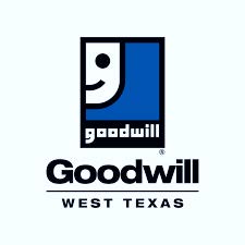 Goodwill logo with the text Goodwill West Texas.