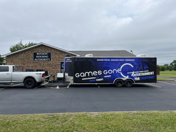 Games Gone Mobile Video Game Truck.