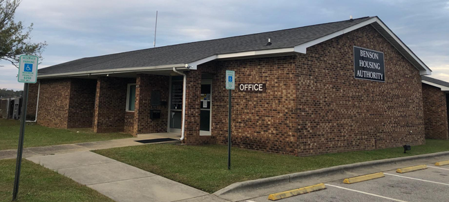 Benson Housing Authority Office Exterior