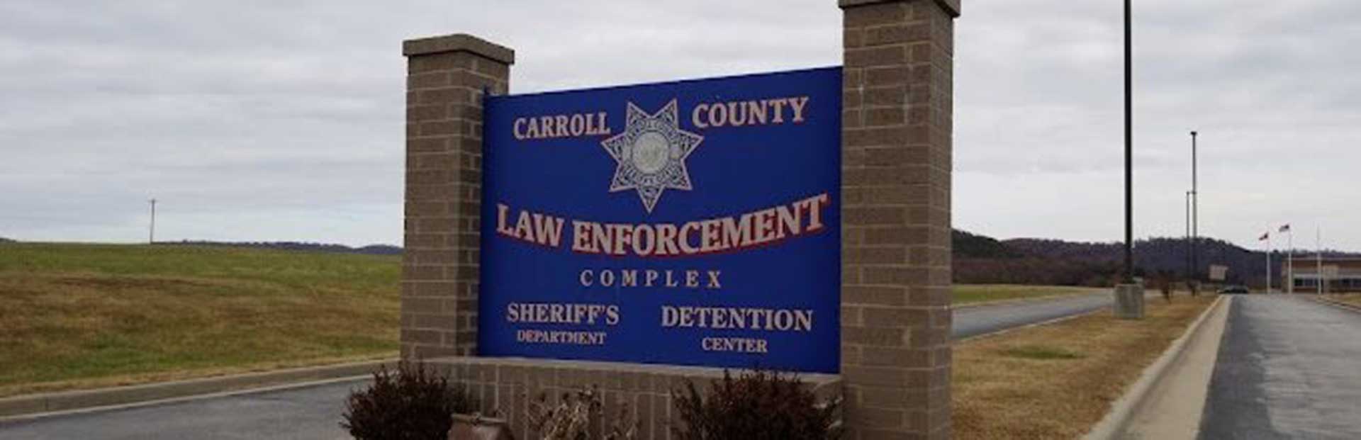 Carroll County Law Enforcement Complex Outdoor Sign
