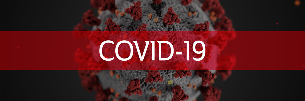 COVID19 virus and text.