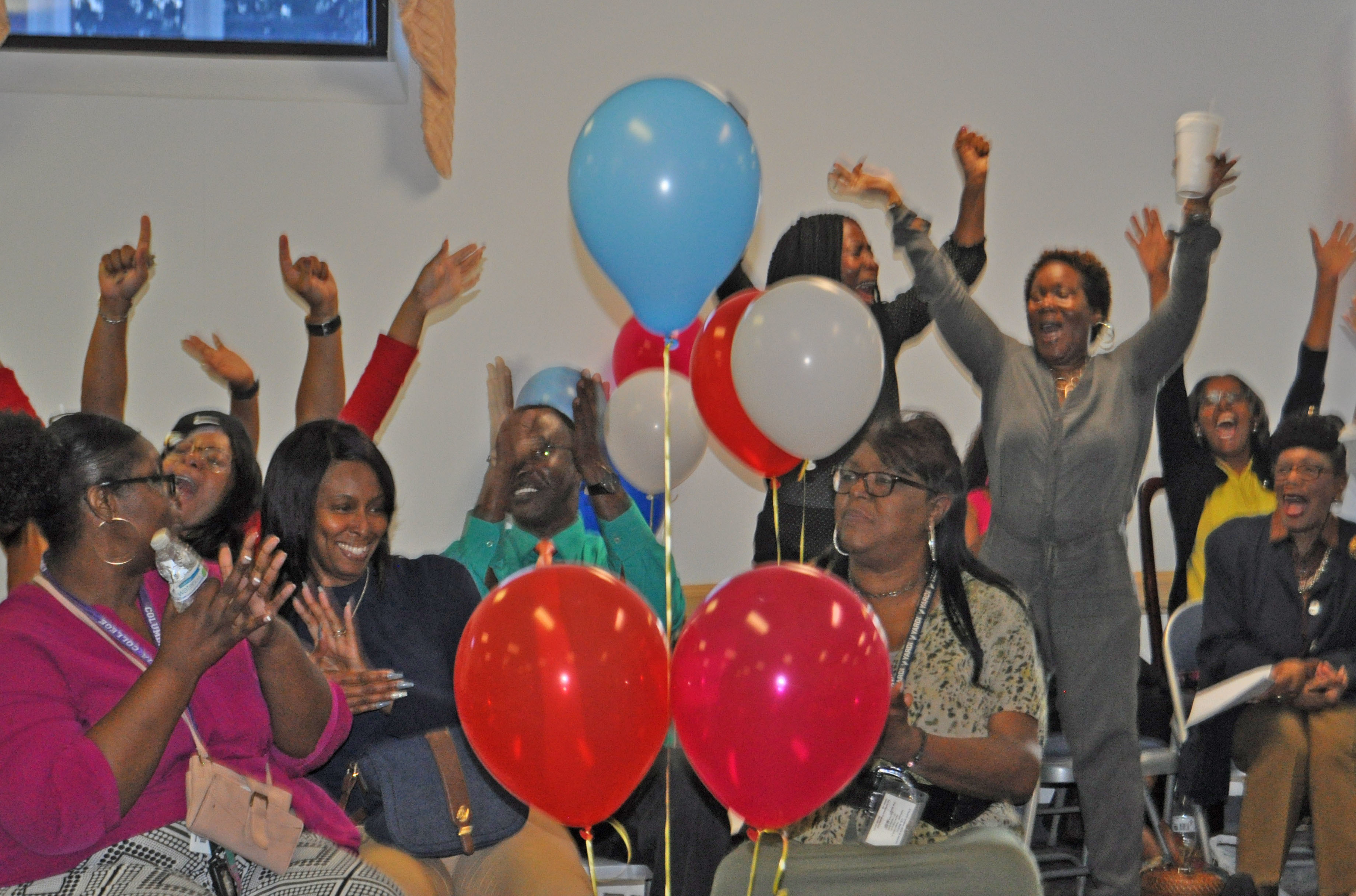 Have you ever seen a group of people so excited about giving?
