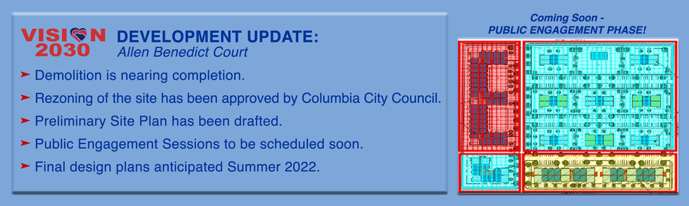 THIS is Columbia Housing April 18 - 22, 2022 page two, all information as listed below.
