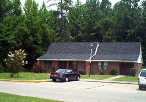 A street view of the Eastover apartments.