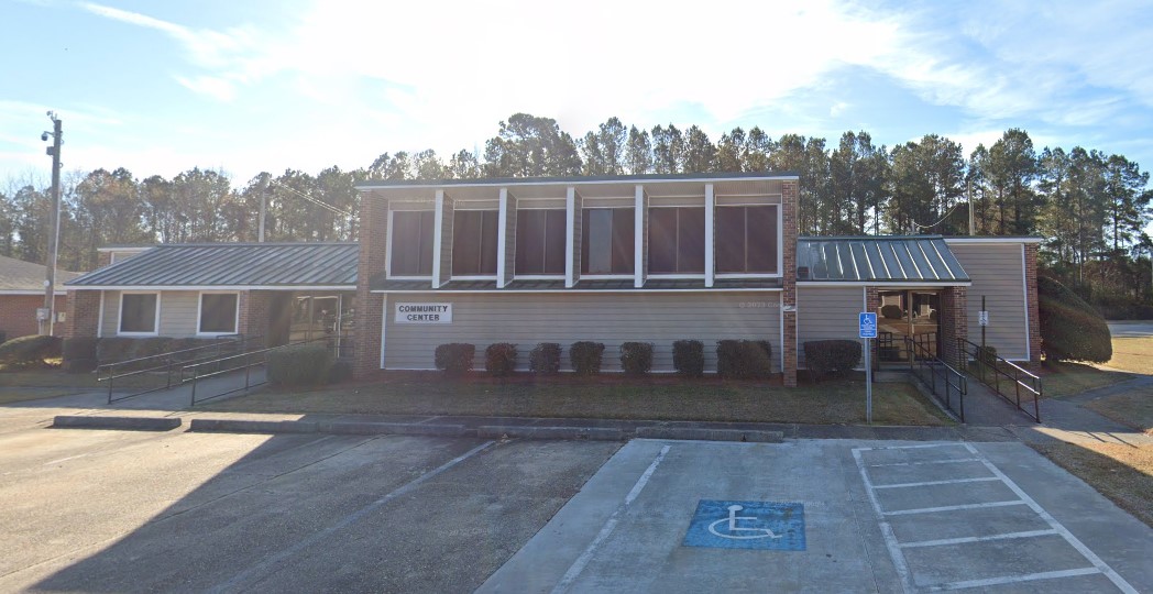 The front view of Darden Terrace Community Center.