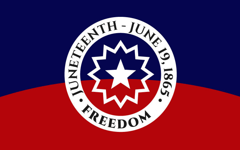 The Juneteenth Flag.