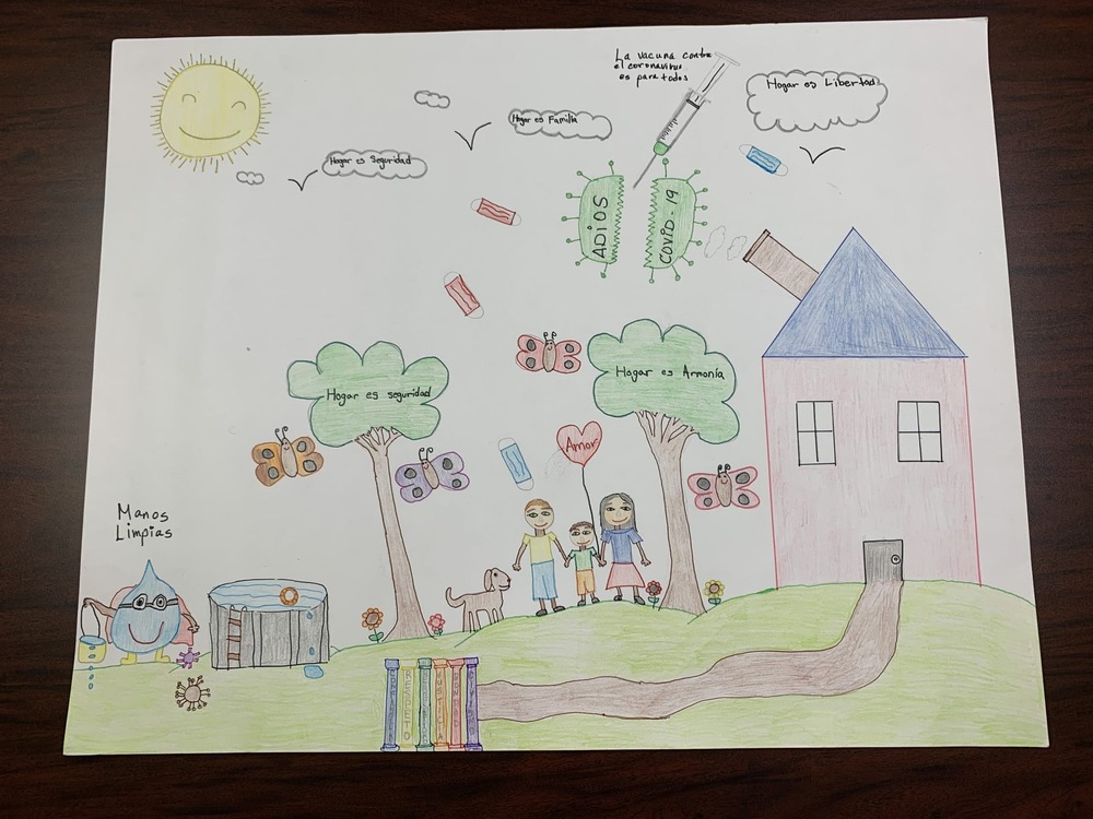The August 2022 What Home Means to Me Calendar Winner's entry. Various images that represent home to the artist.