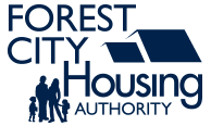 Old Forest City Housing Authority Logo.
