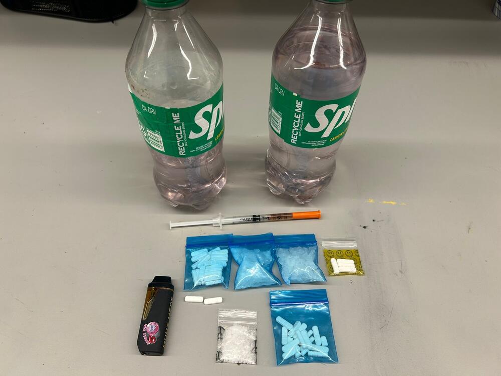 photo of drugs seized