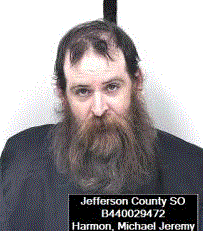 Portrait of wanted person  Harmon, Michael