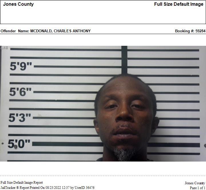 Portrait of wanted person  MCDONALD, CHARLES