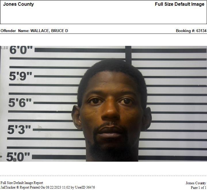 Portrait of wanted person  WALLACE, BRUCE D