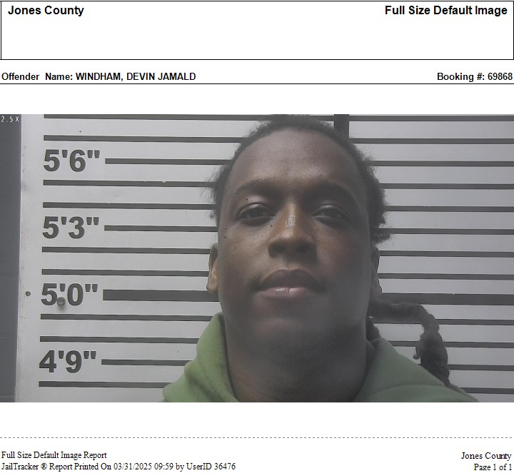 Wanted person WINDHAM, DEVIN
