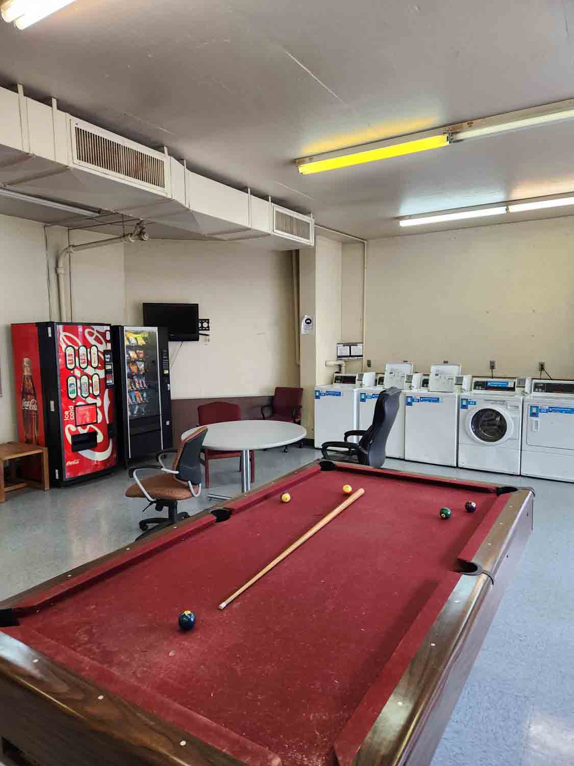 Dunbar Gardens game room.