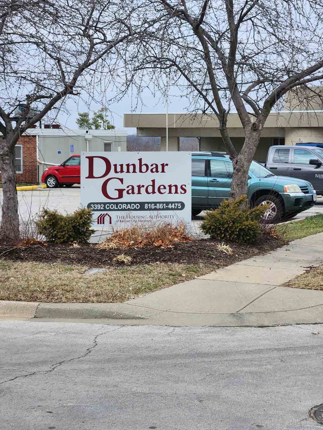 Dunbar Gardens Sign