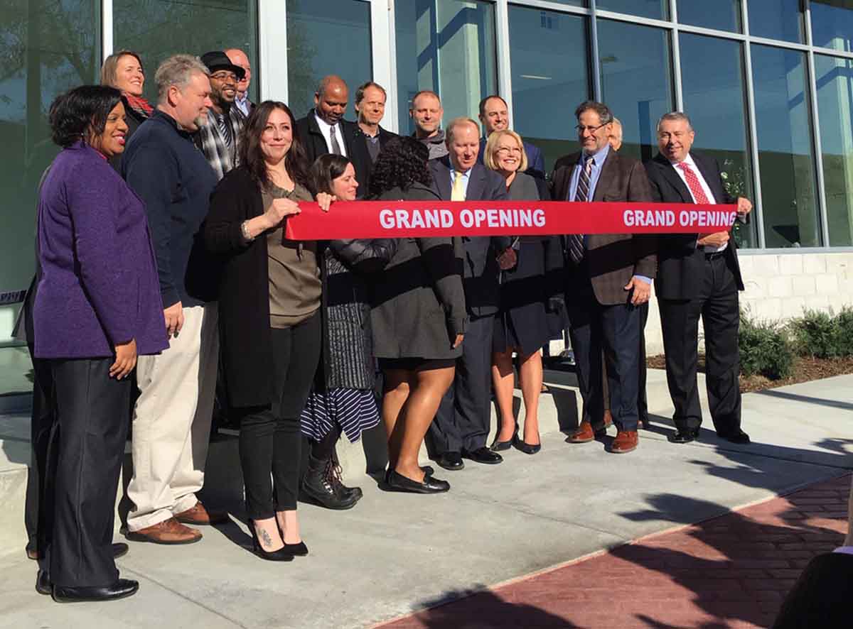 Pendleton ArtsBlock Ribbon Cutting celebration on December 3rd, 2019.