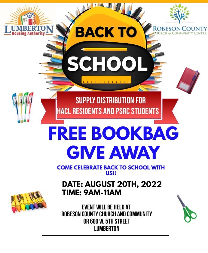Back to school flyer,a ll information as listed below.