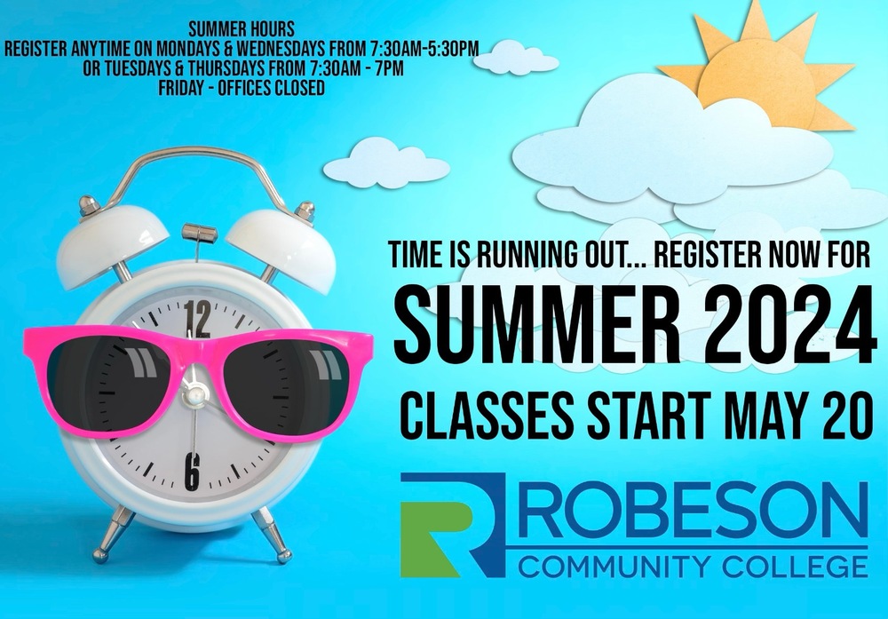Summer Classes Flyer, all information as listed below.