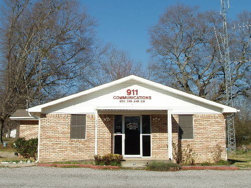 Exterior view of the Marion County 911 building.