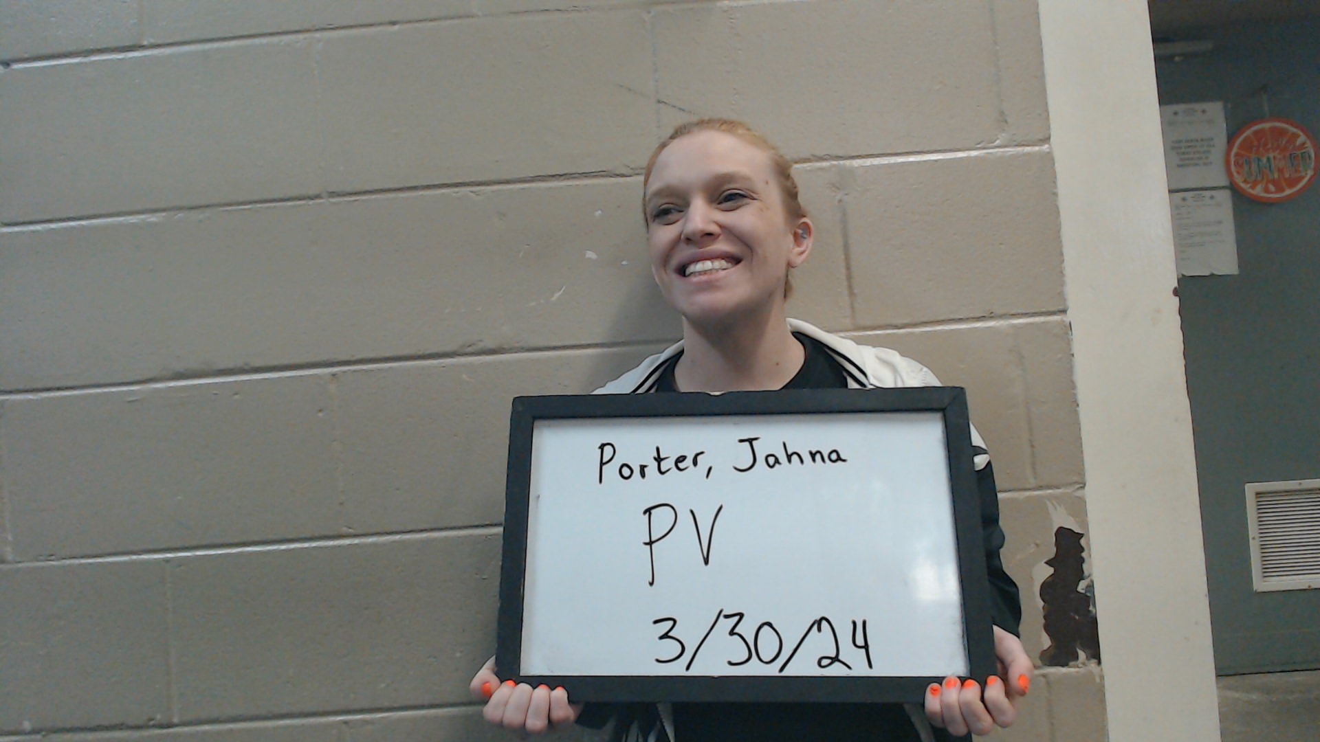 Mugshot of PORTER, JAHANA C