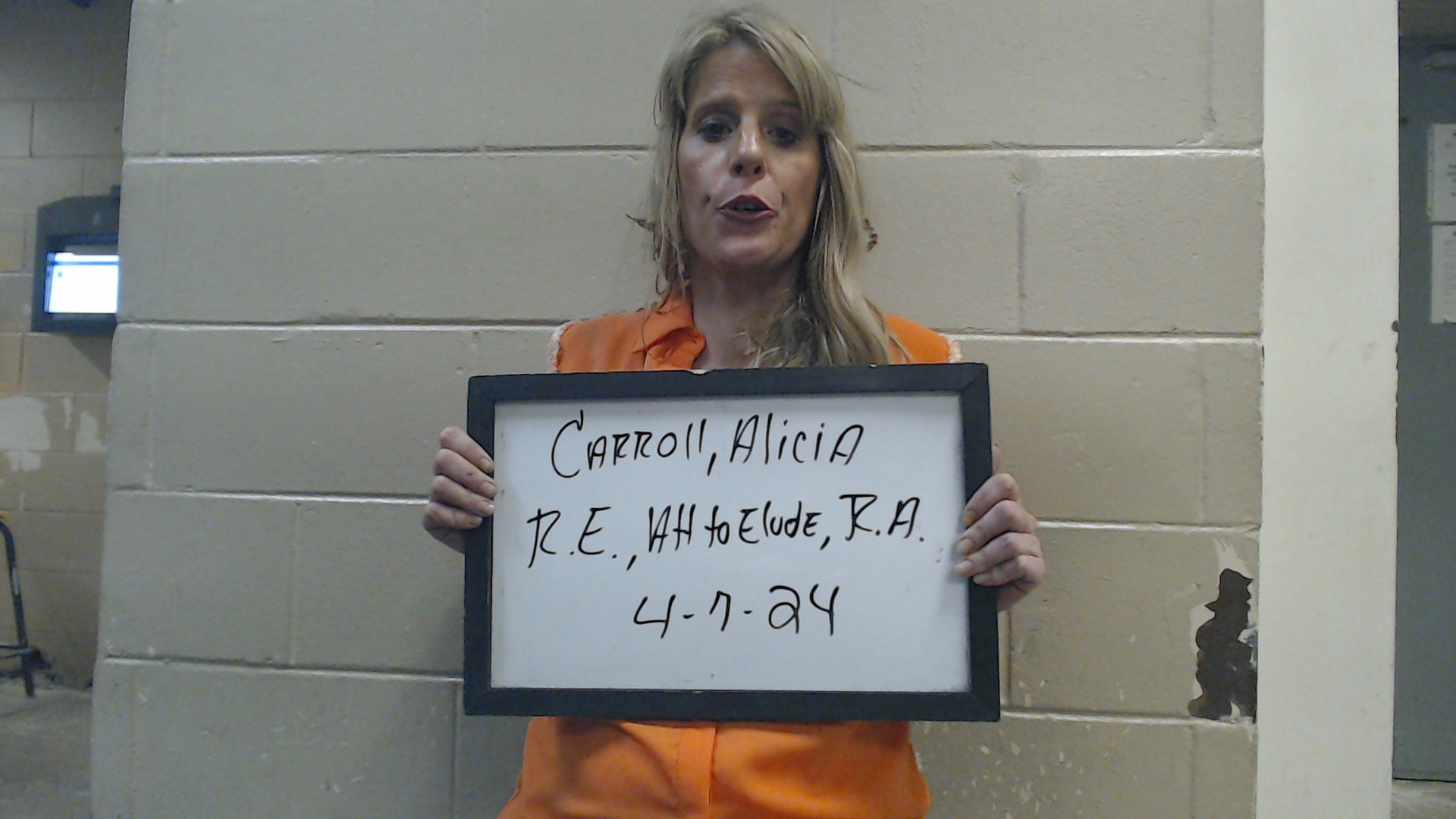 Mugshot of CARROLL, ALICIA