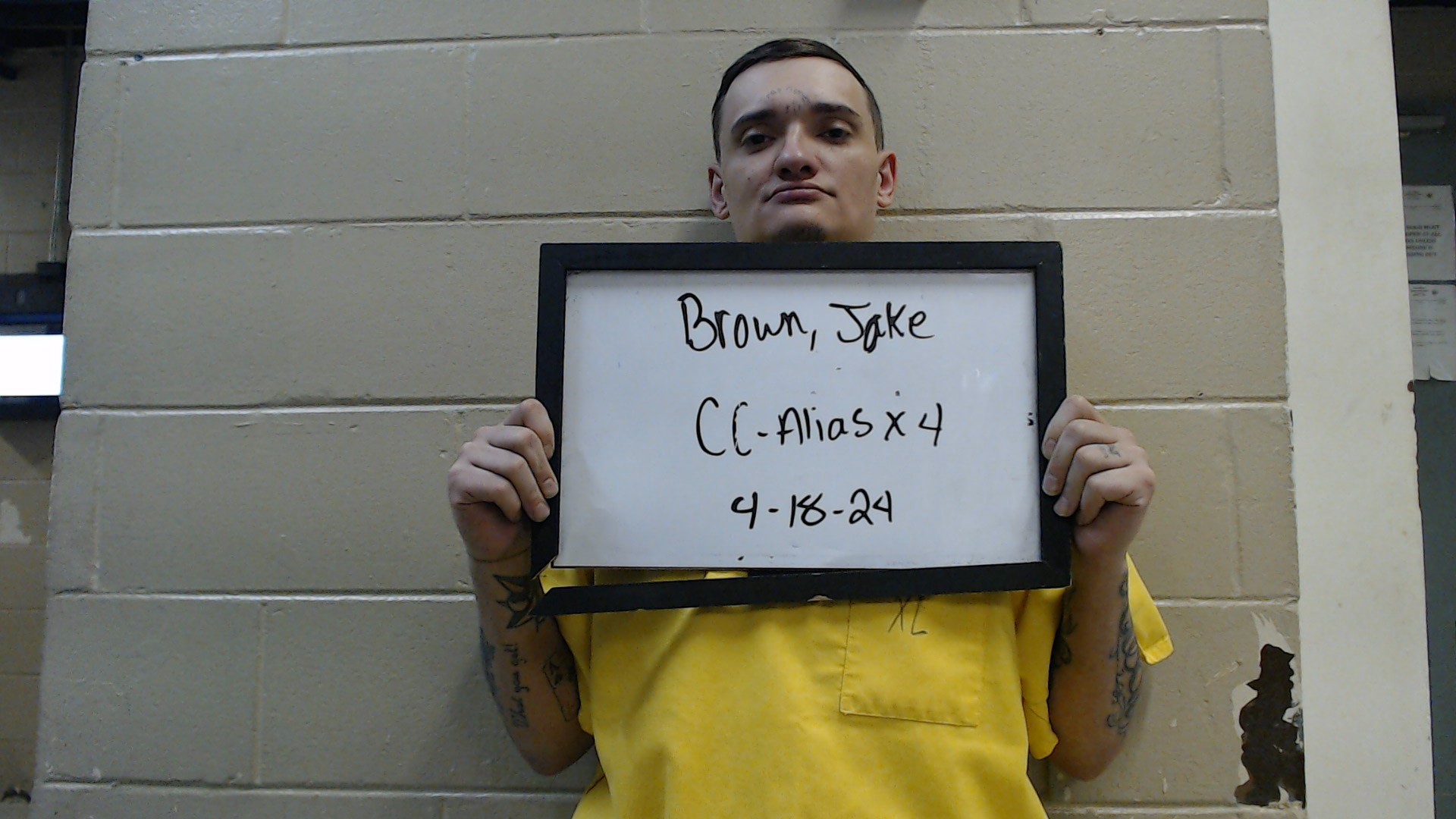 Mugshot of BROWN , JAKE 