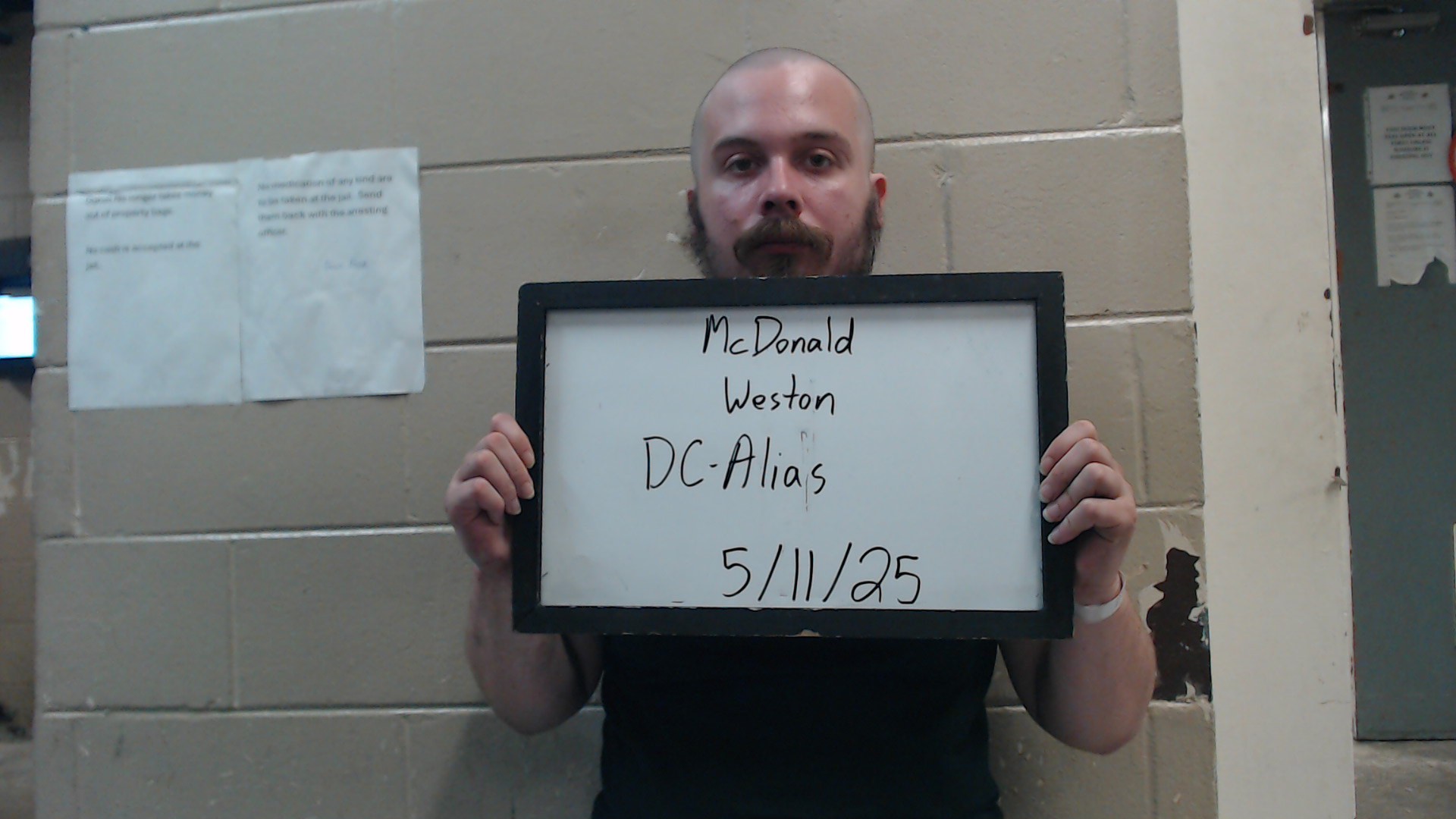 Mugshot of MCDONALD, WESTON