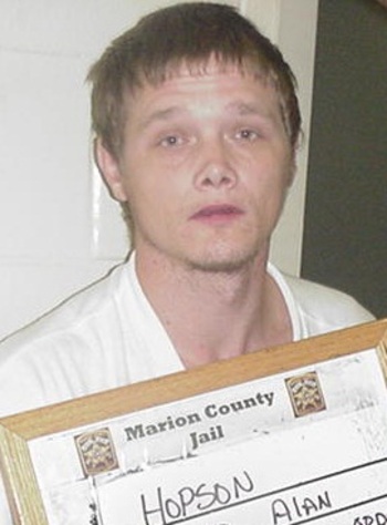 Portrait of wanted person  Hopson, Edward Alan