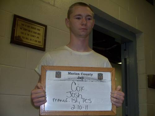 Portrait of wanted person  Cox, Josh Isac