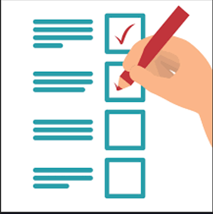 Survey image of check boxes