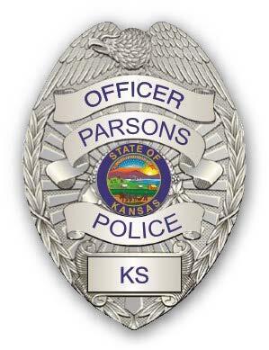 Parsons Police Department badge