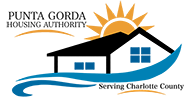 Previous Punta Gorda Housing Authority Logo. Serving Charlotte County.