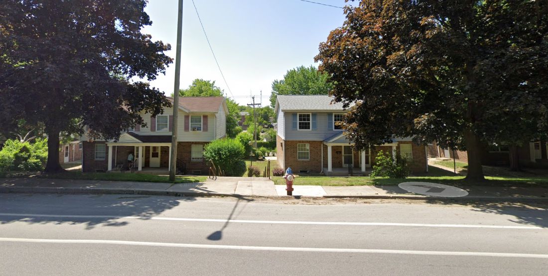 A street view of the Twyckenham Drive Apartments.