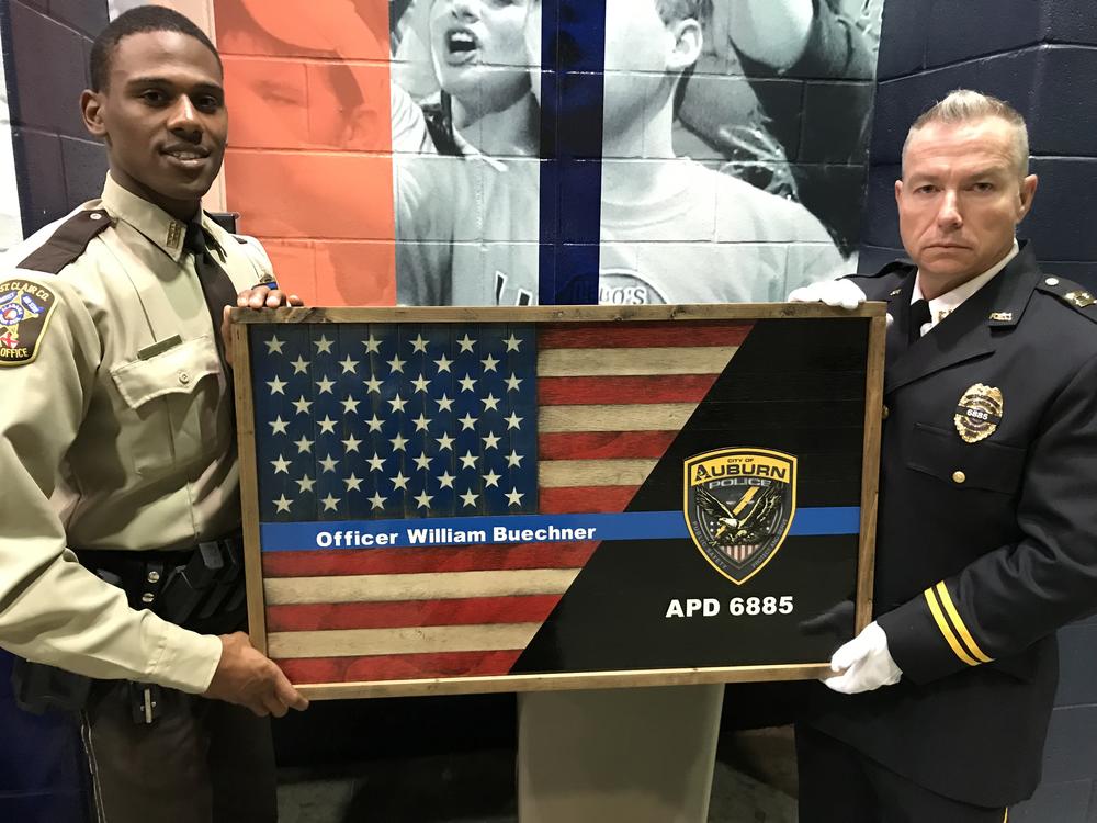 Memorial for Auburn Officer Buechner by SCCSO