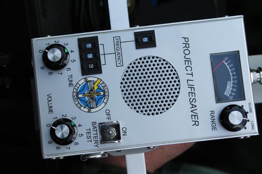 Project lifesaver - st clair transmitter