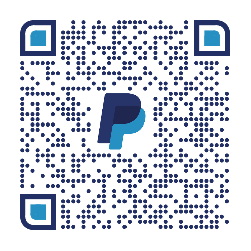 QR Code to Foundation PayPal Donation page.