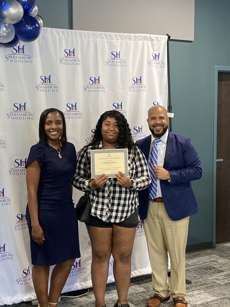 A recipient of the Marche Gault Scholarship Award.