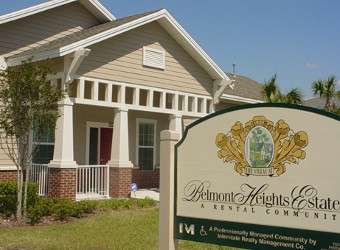 Belmont Height Estates office on a sunny day