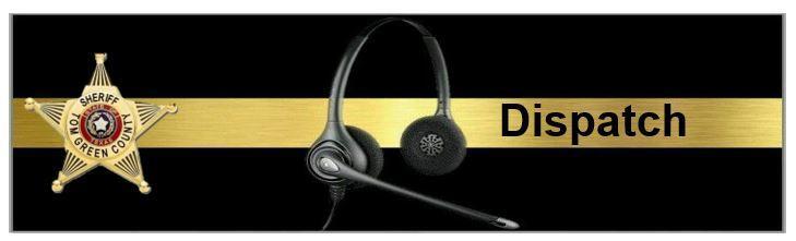 Dispatch header with Tom Green badge and a headset