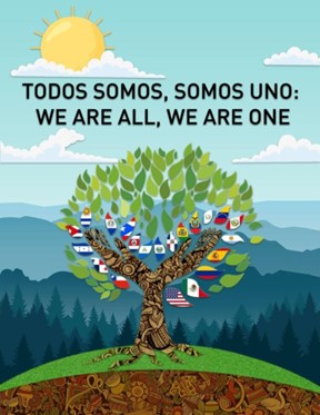 Todos somos, somos uno: we are all, we are one.