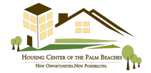 Old Housing Center of the Palm Beaches Logo. New Opportunities. New Possibilities.