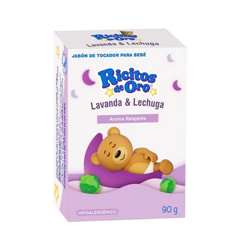 JABÓN BABY LAVANDA Y LECHUGA RICITOS DE ORO 90 GR